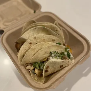 5 street tacos