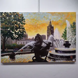 Fred Lapp beautiful perspective on the Plaza artwork