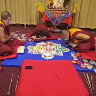 Sand mandala