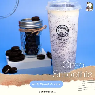 Oreo Smoothie with Cloud Cream