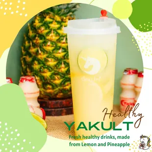 Lemon Pineapple Yakult