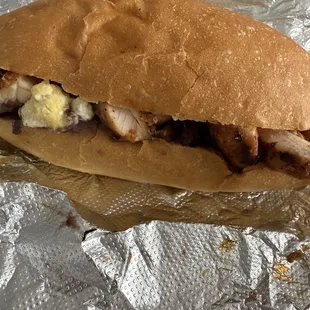 Pan con todo y adobado