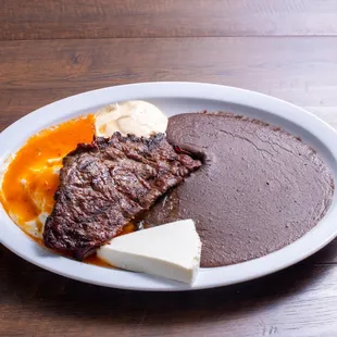steak, food