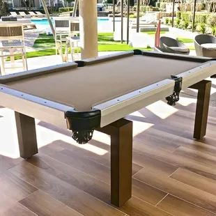 Outdoor pool table options? Check!