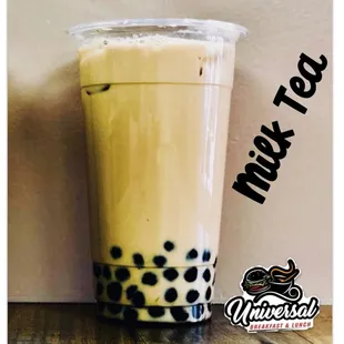 a cup of milk tea