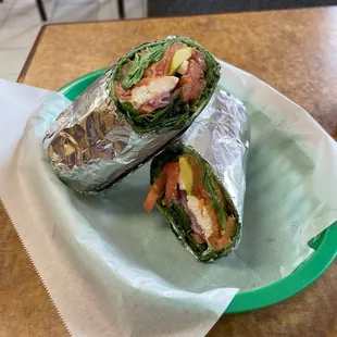 Smoked Salmon Wrap