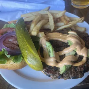 Black bean burger with aioli