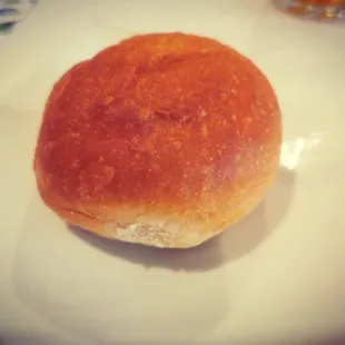Even the dinner rolls were tasty. Freshly baked!