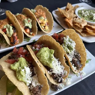 University Club of San Francisco. Taco Tuesday with a little guacamole.