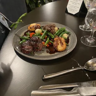 Steak Diane (the nightly dinner special)