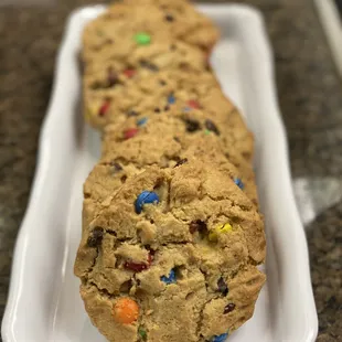 Monster M&amp;M Cookies