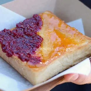 Jam &amp; Butter Toast from Ayako &amp; Family ($6)