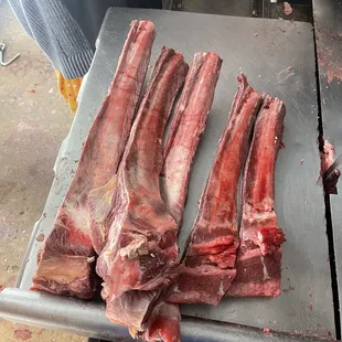 Long ribs cut