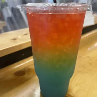 Rainbow mega tea