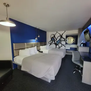 Room with two queen beds