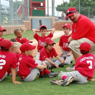 Getting a stern talking to.  :)