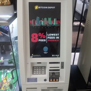 Buy your bitcoin and other crypto currencies here with the Bitcoin Depot.