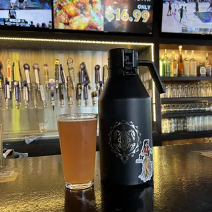 Growler fill and a pint of Howzit Punch 5.3.24