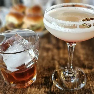 HH Old Fashioned and Raspberry Lemon Drop $8 each