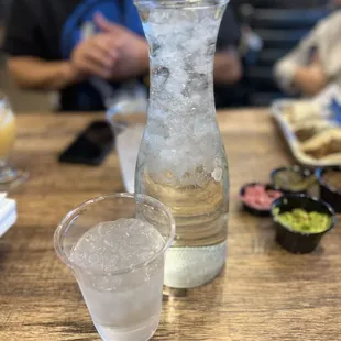 Water for our table