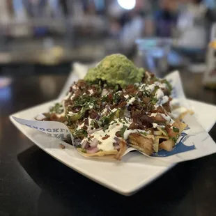 RR Loaded Nachos with Pork