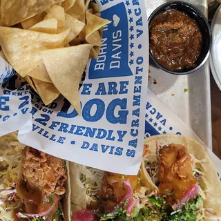 Mango Habanero Fish Tacos