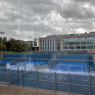 Tennis courts
