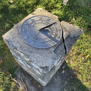 A lovely sundial.