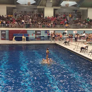 State Synchronized Swimming Competition