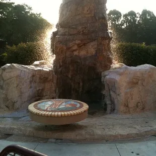 Outside student center