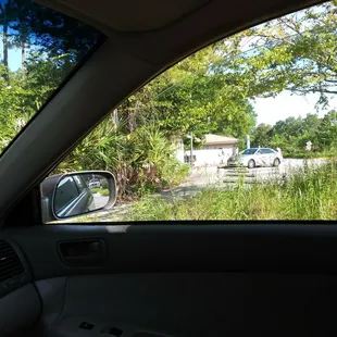 I drop my grandson off for a nature run with his track team from Stanton College Prep I go to garage sells or the Flea Market.