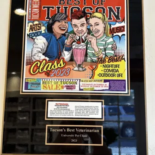 Voted Best Tucson Veterinary Clinic 2023!