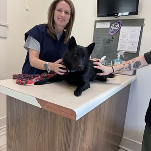 Dr Adams and my dog Marty McFly