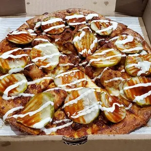 pizza, food