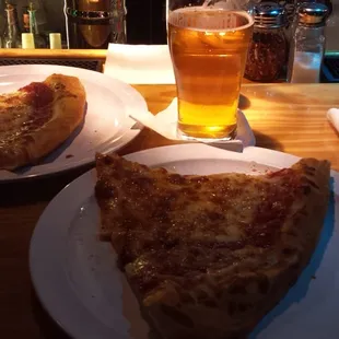 2 slices and a beer (good way to end the night)