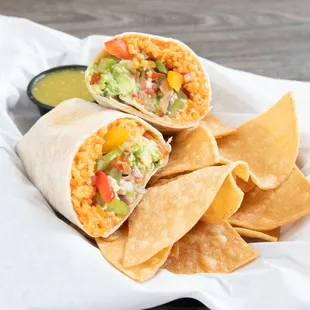 Veggie Burrito.