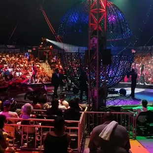 View from Section B...not preferred but I won't complain!