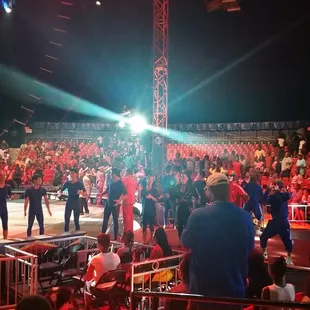 The venue...under the big top