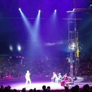 I was chosen from the audience to participate for the dance off