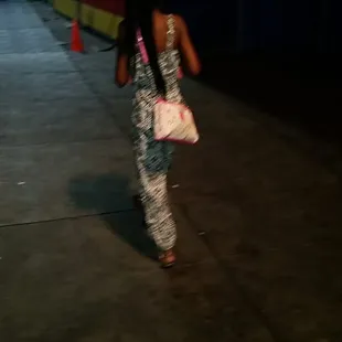 The portable restrooms are this way...5 were present