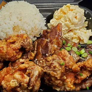 Garlic Chicken n Kalbi Ribs Combo