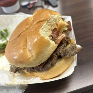 Hot Hot-Head Nephew Specialty Burger