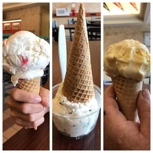 Scarlet &amp; Cream, Cookie Dough, Sweet Corn