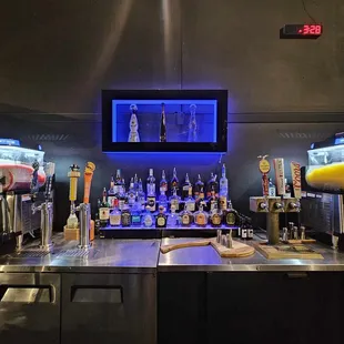 Full Bar at Unleashed Camden Axe Throwing Bar &amp; Lounge