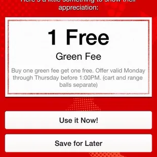 After check-in this is what the offer really is about, which, is what I was told on the phone.