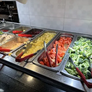 interior, salads