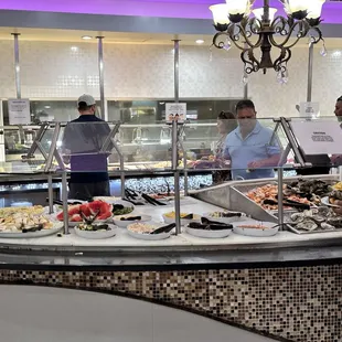 interior, salads