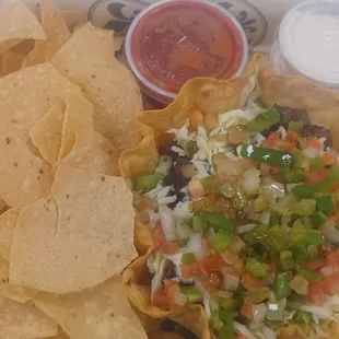 Taco Salad with Salsa Combo
