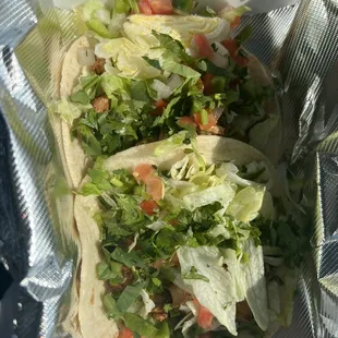 Chicken tacos