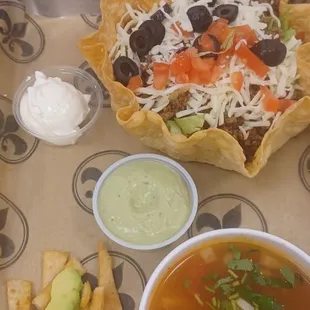 Taco Salad &amp; Soup Special
